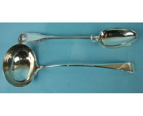 A George III Old English pattern ladle, London 1799, ___5½oz.