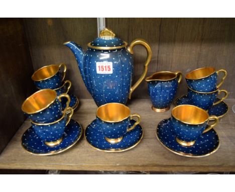 A 1930s Carltonware part coffee service. 