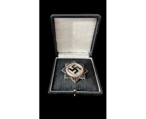 Germany, Second World War (WW2), Third Reich cased War Order of the German Cross in silver by C.F. Zimmermann, Pforzheim. Ver