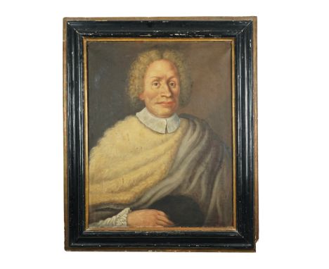 Roman painter, 17th century Portrait of a noble man with a cap inv handoil on canvas, 64by50cm.