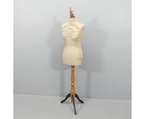 CLIVE FREDRIKSSON - A French style shop display mannequin of female form. Height 160cm. 