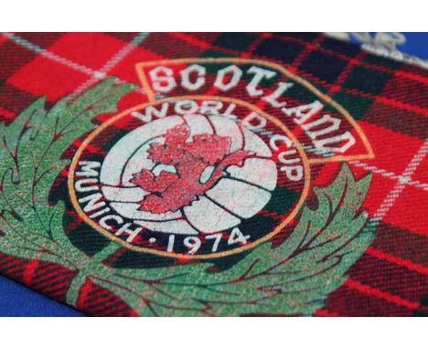 SCOTLAND V MUNICH (1974) FOOTBALL SUPPORTERS SCARF