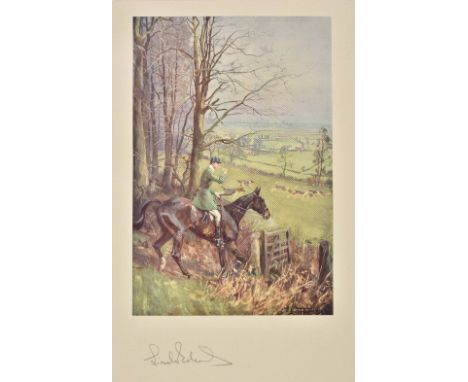 Edwards (Lionel). A Sportsman's Bag, Country Life, [1926], 18 mounted colour plates, each signed in pencil to lower mount, co