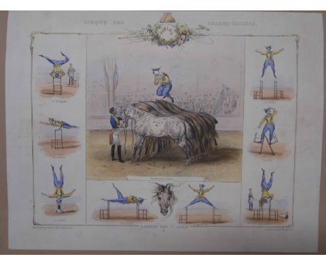 *Scrap Album. A large folio Scrap Book, early 19th century,  containing 62 album leaves containing numerous mounted engraved 