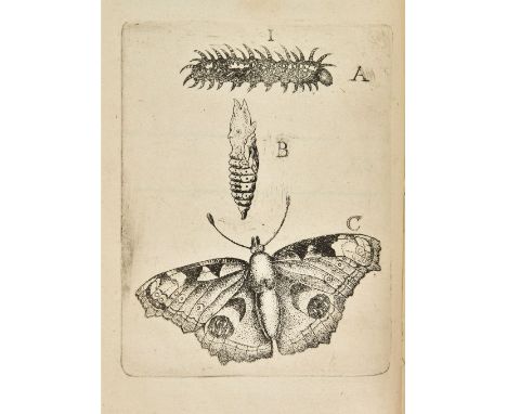 Goedaert (Johannes). Metamorphosis et Historia Naturalis Insectorum, volume 1 only (of 3), Middelburgh, [1662], additional en