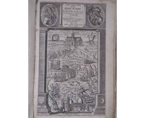 Fuller (Thomas). The Historie of the Holy Warre, 2nd edition, Cambridge: by R. Daniel for Thomas Buck, 1640, additional engra