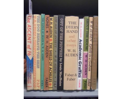 Auden (W.H. &amp; Christopher Isherwood). The Ascent of F6, 1st edition, 1936, original cloth (edges a little rubbed or toned