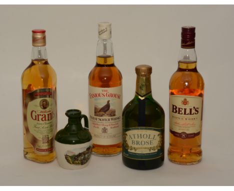 A William Grant's The Family Reserve finest scotch whisky, 70cl, 40% vol, The Famous Grouse Finest scotch whisky, 40% vol, 75