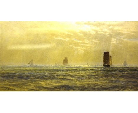 J Powell
'Seascape'
Watercolour, signed lower left, 39 x 20cm