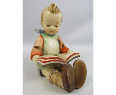 Rare 1930s/40s Goebel Hummel figurine bookworm Tmk1 approx 14cm tall.