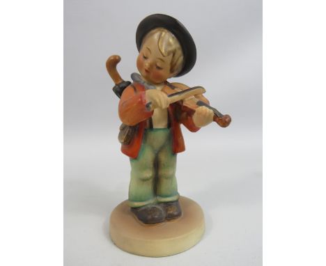 Rare 1930s/40s Goebel figurine "Little Fiddler" Tmk1, approx 13cm tall.