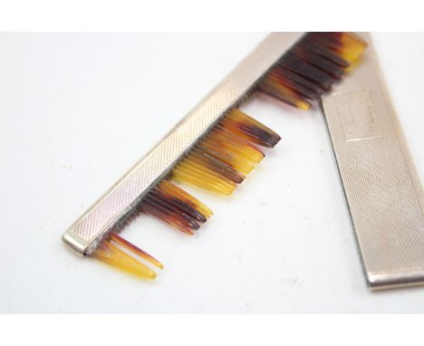 Vintage 1964 Birmingham STERLING SILVER Ladies Vanity Comb (34g) 630659