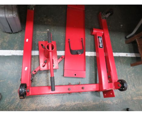 Clarke engine stand on castors. Suitable for older cars, Morris 1000 etc. see photos. 