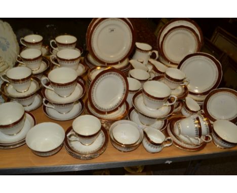 A Duchess china Winchester pattern tea service 