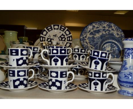 A Royal Crown Derby 'Imari Blank' dinner, tea and coffee service, for six