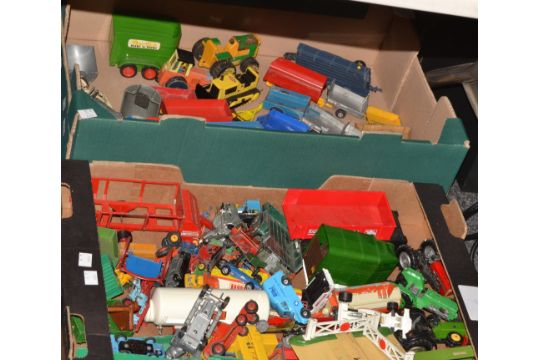 Toys Britains Farm Trailers Horse Box Matchbox Hornby Dublo Etc Playworn And Unboxed - Britains Farm Toy Boxed Toys Britains Farm Trailers Horse Box Matchbox Hornby Dublo Etc Playworn And Unboxed - Britains Farm Toy Boxed