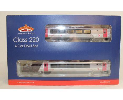 Bachmann Branch-Line boxed OO gauge 32-603 Class 220 Cross Country 220017 4 car DMU set