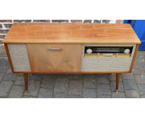 1960's Alba music cabinet *Please note this item is sold as a Collectors Item and has not been subject to an electrical safet