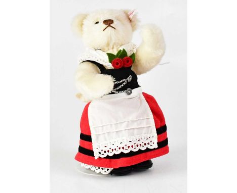 STEIFF; a German collectors' bear 'Liesel', no. EAN 657184 'Teddybär Trachtenmädchen Liesel', height 26cm, limited edition no