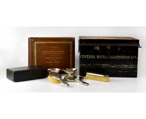 LUKE LEES ESQ, MAYOR OF BIRKENHEAD; a collection of related items to include an album present to the 'Mayor and Mayoress of B