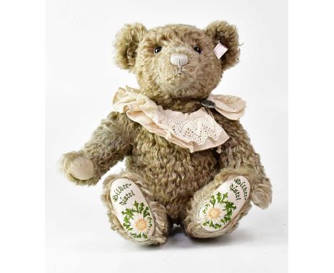 STEIFF; a German collectors' bear 'Silver Thistle Bear', no. EAN 660849, 'Teddybär Silberdistel', height 34cm, limited editio