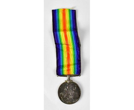 A WWI medal, awarded to 17939 Sjt W. Radley L'pool R., with ribbon.