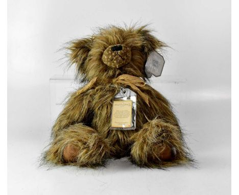 SUKI; a limited edition silver tag teddy bear 'Ellis Bear', no. 335/1500, with tag.Condition Report: - Appears to be in good 