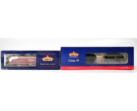 BACHMANN; two boxed Branch Line model railway items, comprising a BR Standard Class 9F 92220 Evening Star BR green late crest