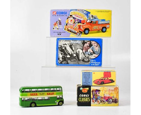 CORGI; three boxed toys, comprising a Corgi Classics 9032 1910 Renault, a 314 Ferrari Berlinetta 250 Le Mans and a Corgi Clas