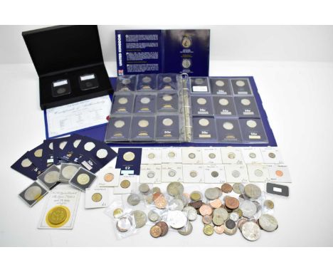 A cased presentation fifty pence Brexit coin set comprising 1973 and 2020 encapsulated coins, with certificate of authenticit