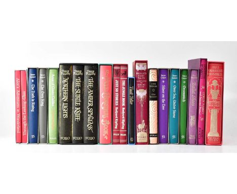 FOLIO SOCIETY; twenty titles relating to children's literature to include a box set, Phillip Pullman 'The Northern Lights', R