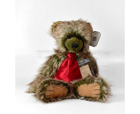 SUKI; a limited edition silver tag teddy bear 'Jack Bear', no. 322/1500, with tag, height 54cm.Condition Report: - Appears to