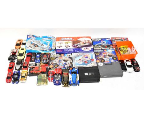 Mixed toys to include Lord of the Rings collectors' models magazines with boxed figures and items attached, a quantity of pla