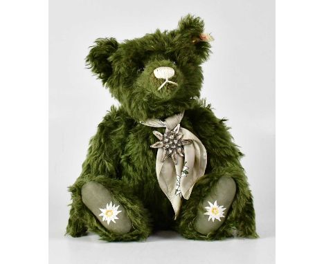 STEIFF; a German collectors' bear 'Edeweiss Bear', no. EAN 660139 'Edelweiss Teddybar', height 38cm, 2000, limited edition no