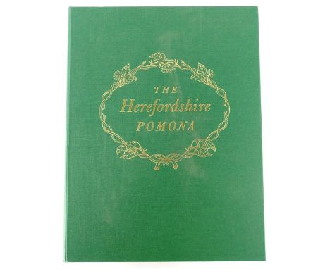 A limited edition copy of Herefordshire Pomona, reproduced from a copy of the first edition, with a design by Neil Pecker, nu