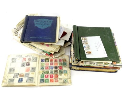 Miscellaneous items of stamps, first day covers, loose stamps etc. (AF)