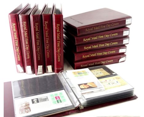 A large quantity of first day covers, miniature sheets and panes, etc.