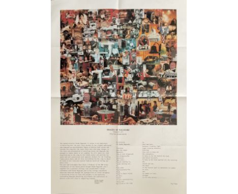 Kendo Nagasaki signed 18x25 limited edition poster Images of Nagasaki by Paul Yates contains clues to the persona of Kendo Na