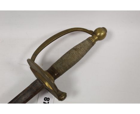 American Ames Mod. 1840 N.C.O.'s sword. Marked U.S. H.D.H. 1864. No scabbard. 