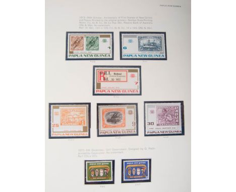 Stamp Albums, World and Commonwealth, Great Britain, presentation packs and loose stamps.