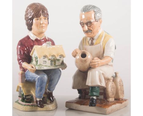 Seven Kevin Francis Limited Edition Toby jugs modelled by Douglas B Toote, William Moorcroft No.51 of 350, James Macintyre No