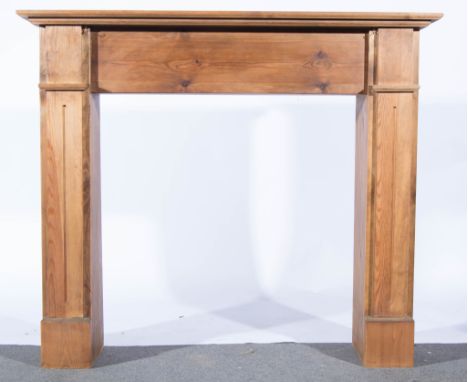 Pine fire surround, width 138cms.