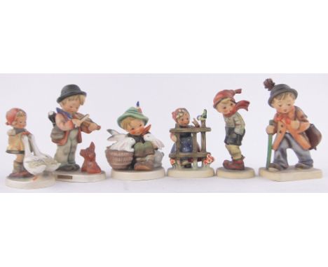 A group of 6 Hummel & Goebel's children figures, (6).