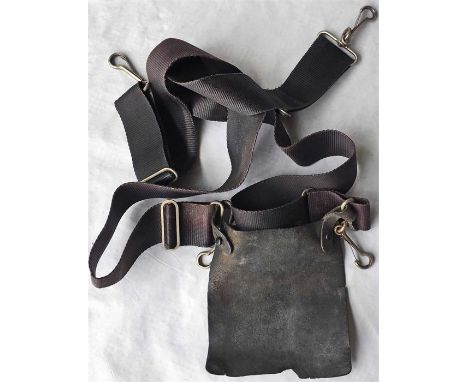 London Transport bus conductor's WEBBING HARNESS for a Gibson ticket machine. A complete item with all clips and the apron. I