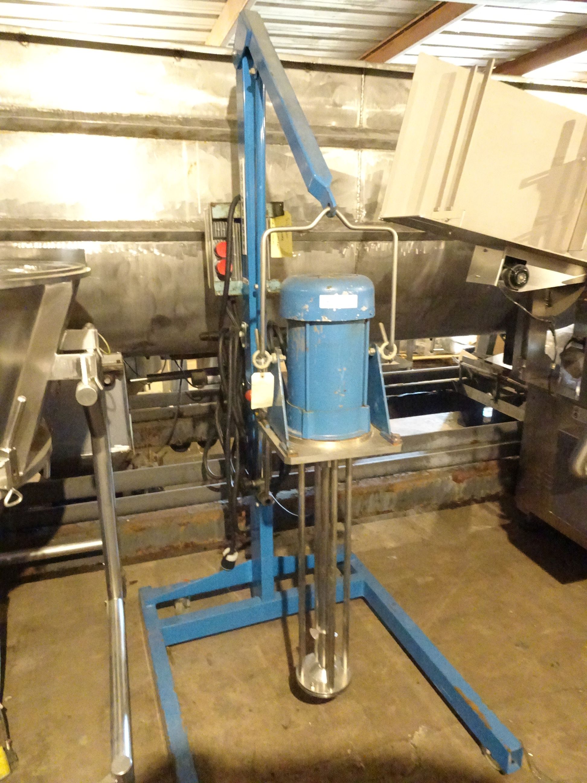 Silverson Model 5HP (3HP) High Shear Batch Mixer model EX60, with