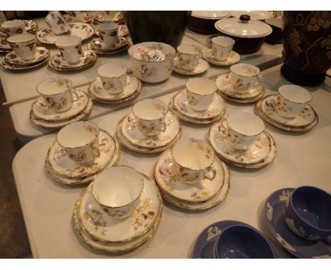 Thirty six early Royal Albert tea service