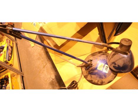 Modern anglepoise lamp. Not available for in-house P&amp;P 