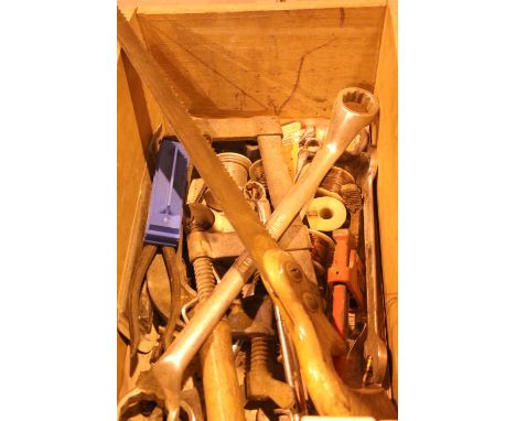 Drawer of mixed tools including clamps. Not available for in-house P&amp;P 