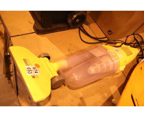 Cyclonic upright vacuum cleaner. Not available for in-house P&P.Condition Report: All electrical items in this lot have been 