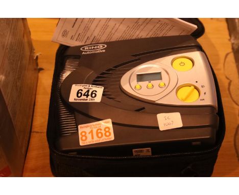 Ring automotive digital air compressor. Not available for in-house P&amp;P 